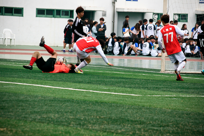 진짜완전재미지는 체육대회 축구!!(2)